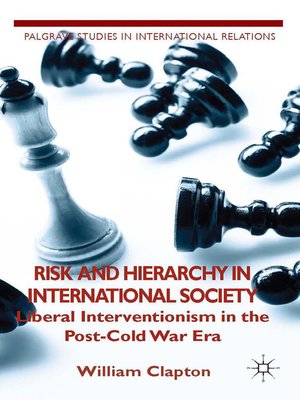 cover image of Risk and Hierarchy in International Society